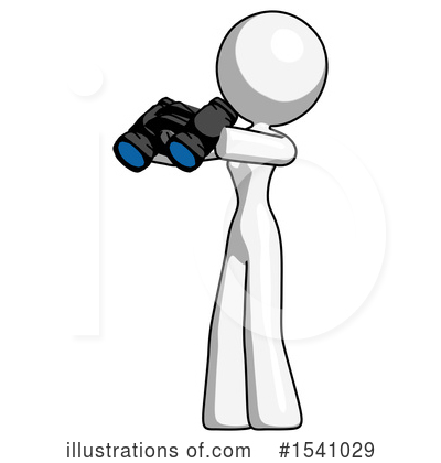 Royalty-Free (RF) White Design Mascot Clipart Illustration by Leo Blanchette - Stock Sample #1541029