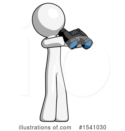 Royalty-Free (RF) White Design Mascot Clipart Illustration by Leo Blanchette - Stock Sample #1541030