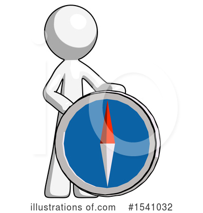 Royalty-Free (RF) White Design Mascot Clipart Illustration by Leo Blanchette - Stock Sample #1541032