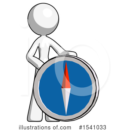 Royalty-Free (RF) White Design Mascot Clipart Illustration by Leo Blanchette - Stock Sample #1541033