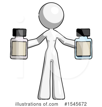 Royalty-Free (RF) White Design Mascot Clipart Illustration by Leo Blanchette - Stock Sample #1545672