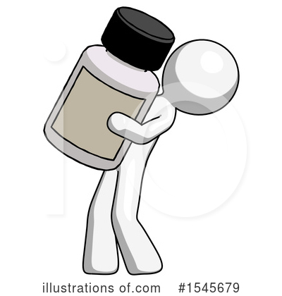 Royalty-Free (RF) White Design Mascot Clipart Illustration by Leo Blanchette - Stock Sample #1545679