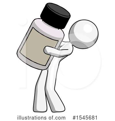 Royalty-Free (RF) White Design Mascot Clipart Illustration by Leo Blanchette - Stock Sample #1545681