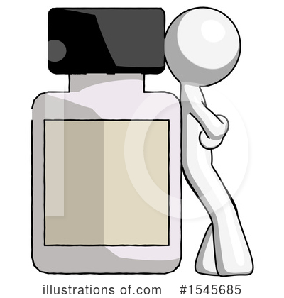 Royalty-Free (RF) White Design Mascot Clipart Illustration by Leo Blanchette - Stock Sample #1545685