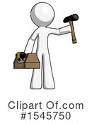White Design Mascot Clipart #1545750 by Leo Blanchette