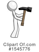 White Design Mascot Clipart #1545776 by Leo Blanchette