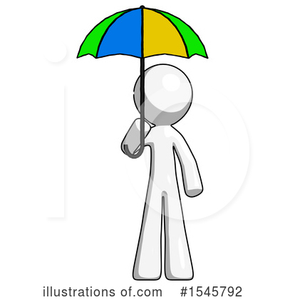 Royalty-Free (RF) White Design Mascot Clipart Illustration by Leo Blanchette - Stock Sample #1545792
