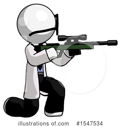 Royalty-Free (RF) White Design Mascot Clipart Illustration by Leo Blanchette - Stock Sample #1547534
