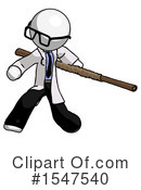 White Design Mascot Clipart #1547540 by Leo Blanchette