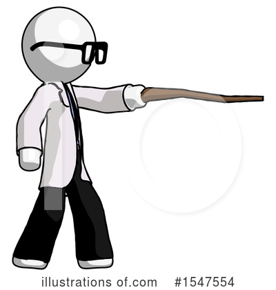 Royalty-Free (RF) White Design Mascot Clipart Illustration by Leo Blanchette - Stock Sample #1547554