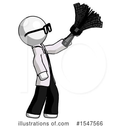 Royalty-Free (RF) White Design Mascot Clipart Illustration by Leo Blanchette - Stock Sample #1547566