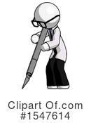 White Design Mascot Clipart #1547614 by Leo Blanchette