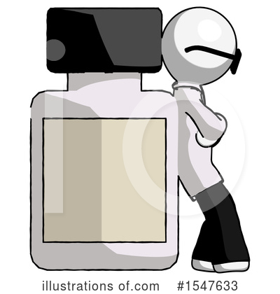 Royalty-Free (RF) White Design Mascot Clipart Illustration by Leo Blanchette - Stock Sample #1547633