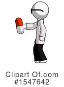 White Design Mascot Clipart #1547642 by Leo Blanchette