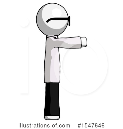 Royalty-Free (RF) White Design Mascot Clipart Illustration by Leo Blanchette - Stock Sample #1547646