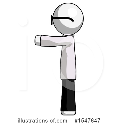 Royalty-Free (RF) White Design Mascot Clipart Illustration by Leo Blanchette - Stock Sample #1547647