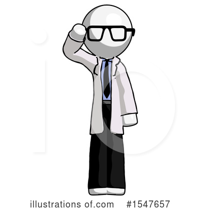 Royalty-Free (RF) White Design Mascot Clipart Illustration by Leo Blanchette - Stock Sample #1547657