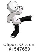 White Design Mascot Clipart #1547659 by Leo Blanchette