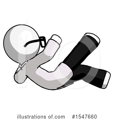 Royalty-Free (RF) White Design Mascot Clipart Illustration by Leo Blanchette - Stock Sample #1547660
