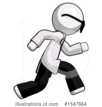 Royalty-Free (RF) White Design Mascot Clipart Illustration by Leo Blanchette - Stock Sample #1547664