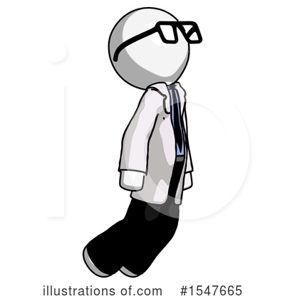 Royalty-Free (RF) White Design Mascot Clipart Illustration by Leo Blanchette - Stock Sample #1547665