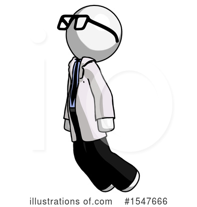 Royalty-Free (RF) White Design Mascot Clipart Illustration by Leo Blanchette - Stock Sample #1547666