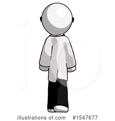 Royalty-Free (RF) White Design Mascot Clipart Illustration by Leo Blanchette - Stock Sample #1547677