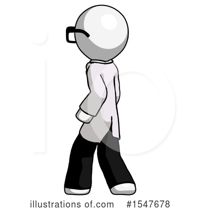 Royalty-Free (RF) White Design Mascot Clipart Illustration by Leo Blanchette - Stock Sample #1547678