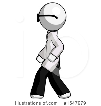 Royalty-Free (RF) White Design Mascot Clipart Illustration by Leo Blanchette - Stock Sample #1547679