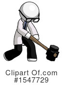 White Design Mascot Clipart #1547729 by Leo Blanchette