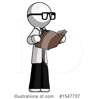 Royalty-Free (RF) White Design Mascot Clipart Illustration by Leo Blanchette - Stock Sample #1547737