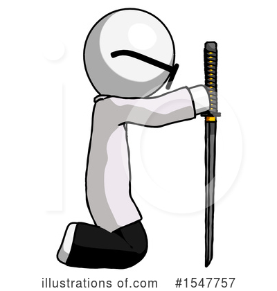 Royalty-Free (RF) White Design Mascot Clipart Illustration by Leo Blanchette - Stock Sample #1547757
