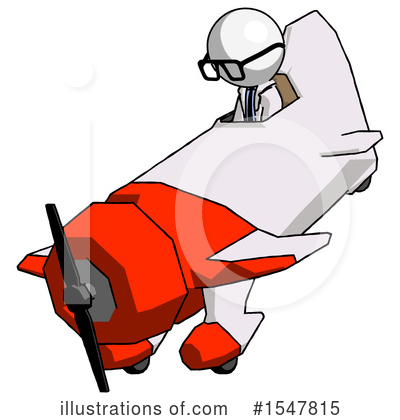 Royalty-Free (RF) White Design Mascot Clipart Illustration by Leo Blanchette - Stock Sample #1547815