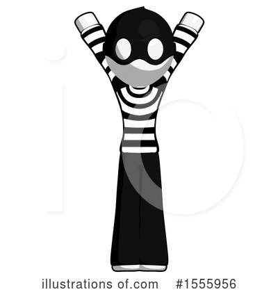 Royalty-Free (RF) White Design Mascot Clipart Illustration by Leo Blanchette - Stock Sample #1555956