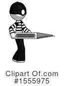 White Design Mascot Clipart #1555975 by Leo Blanchette