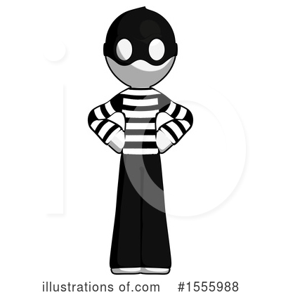 Royalty-Free (RF) White Design Mascot Clipart Illustration by Leo Blanchette - Stock Sample #1555988