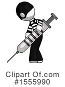White Design Mascot Clipart #1555990 by Leo Blanchette
