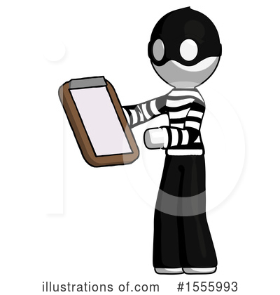 Royalty-Free (RF) White Design Mascot Clipart Illustration by Leo Blanchette - Stock Sample #1555993