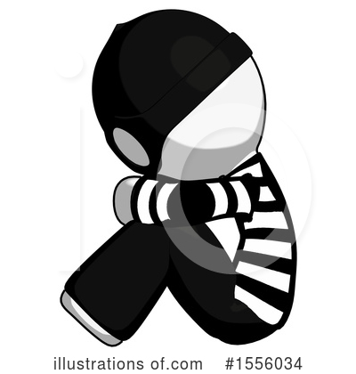 Royalty-Free (RF) White Design Mascot Clipart Illustration by Leo Blanchette - Stock Sample #1556034