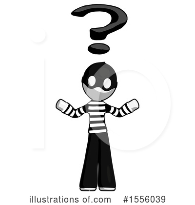 Royalty-Free (RF) White Design Mascot Clipart Illustration by Leo Blanchette - Stock Sample #1556039