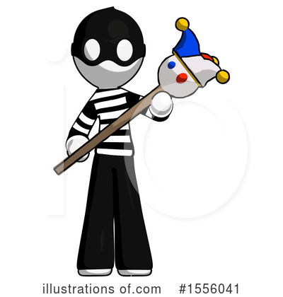 Royalty-Free (RF) White Design Mascot Clipart Illustration by Leo Blanchette - Stock Sample #1556041