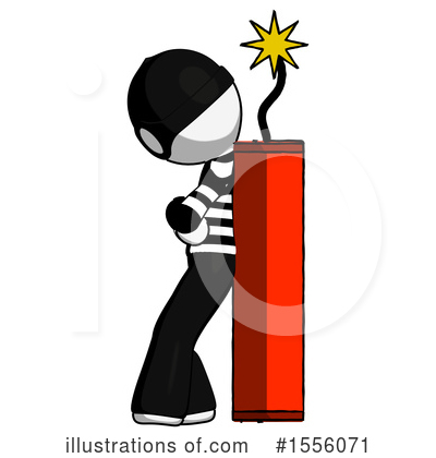 Royalty-Free (RF) White Design Mascot Clipart Illustration by Leo Blanchette - Stock Sample #1556071