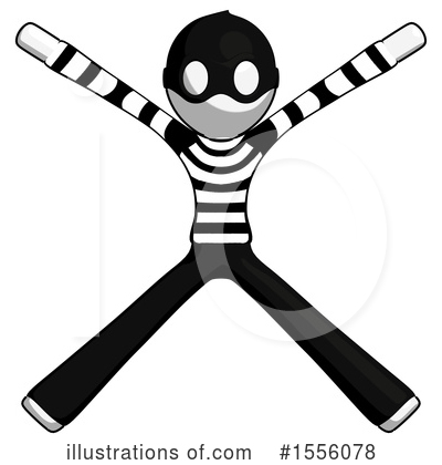 Royalty-Free (RF) White Design Mascot Clipart Illustration by Leo Blanchette - Stock Sample #1556078