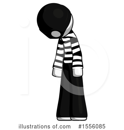 Royalty-Free (RF) White Design Mascot Clipart Illustration by Leo Blanchette - Stock Sample #1556085