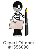 White Design Mascot Clipart #1556090 by Leo Blanchette