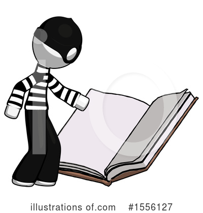 Royalty-Free (RF) White Design Mascot Clipart Illustration by Leo Blanchette - Stock Sample #1556127
