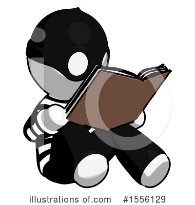Royalty-Free (RF) White Design Mascot Clipart Illustration by Leo Blanchette - Stock Sample #1556129