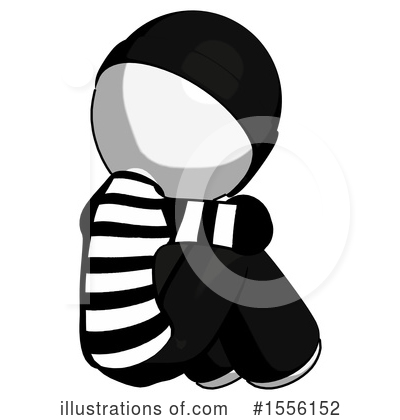 Royalty-Free (RF) White Design Mascot Clipart Illustration by Leo Blanchette - Stock Sample #1556152