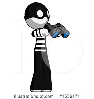Royalty-Free (RF) White Design Mascot Clipart Illustration by Leo Blanchette - Stock Sample #1556171