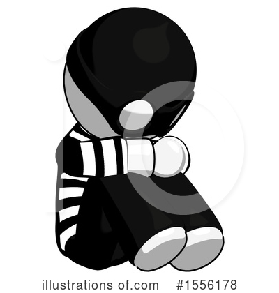 Royalty-Free (RF) White Design Mascot Clipart Illustration by Leo Blanchette - Stock Sample #1556178